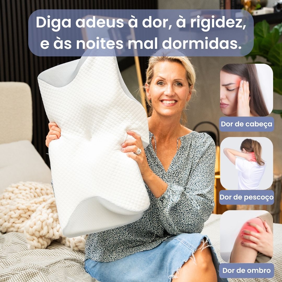 DreamCurve™ A almofada ergonómica