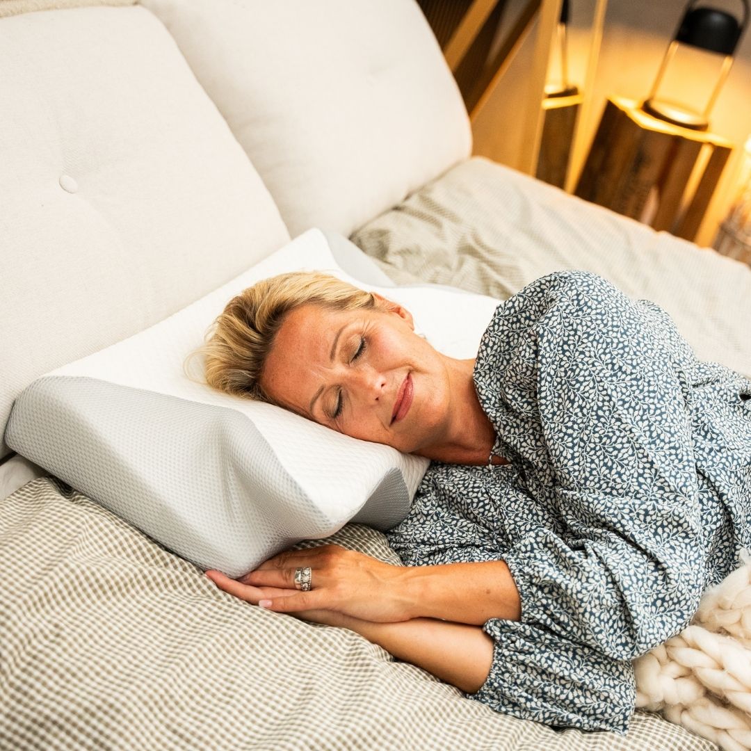 DreamCurve™ A almofada ergonómica