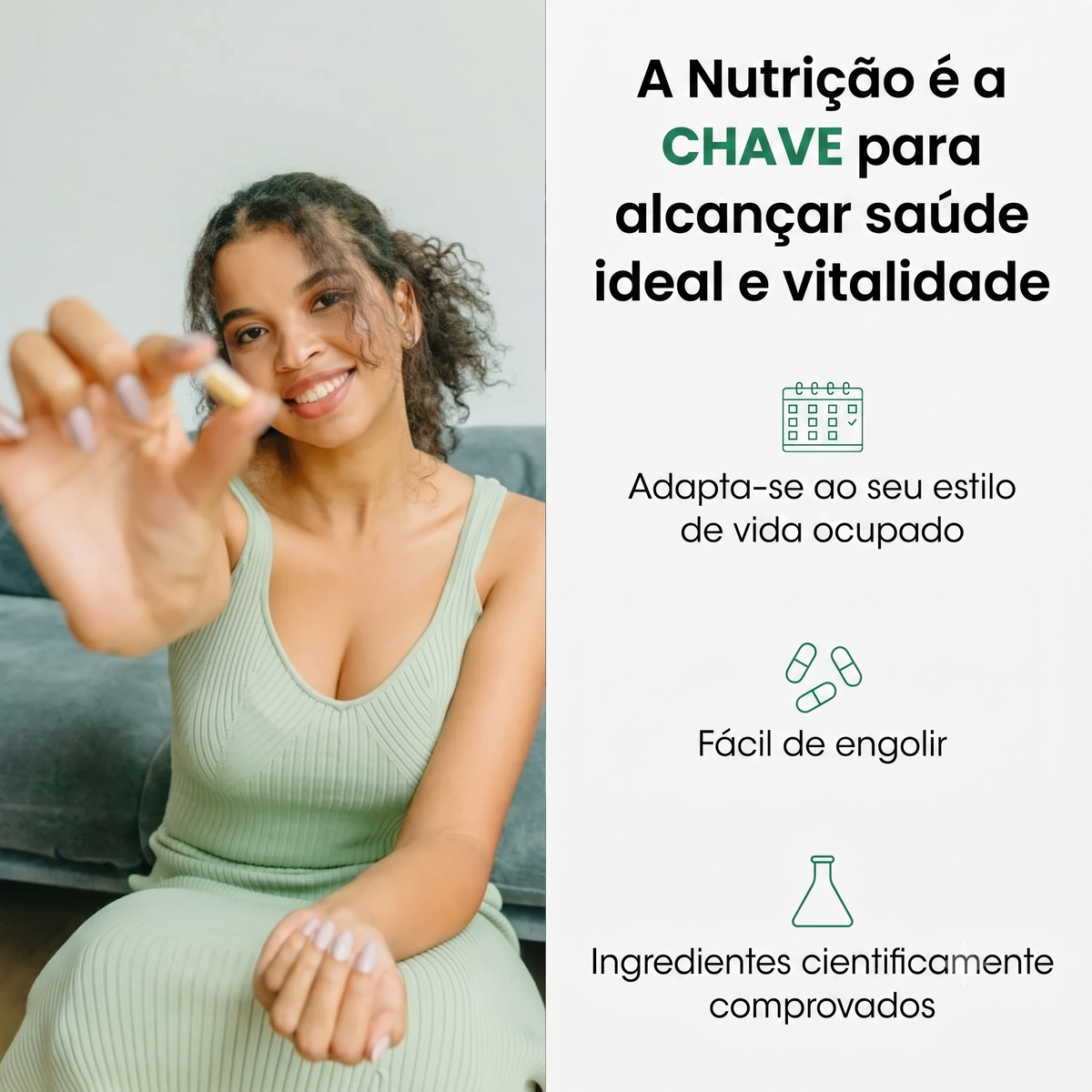 CapsLife Myo-Inositol Acalmar e Suavizar: Conjunto de Suplementos de 90 Cápsulas