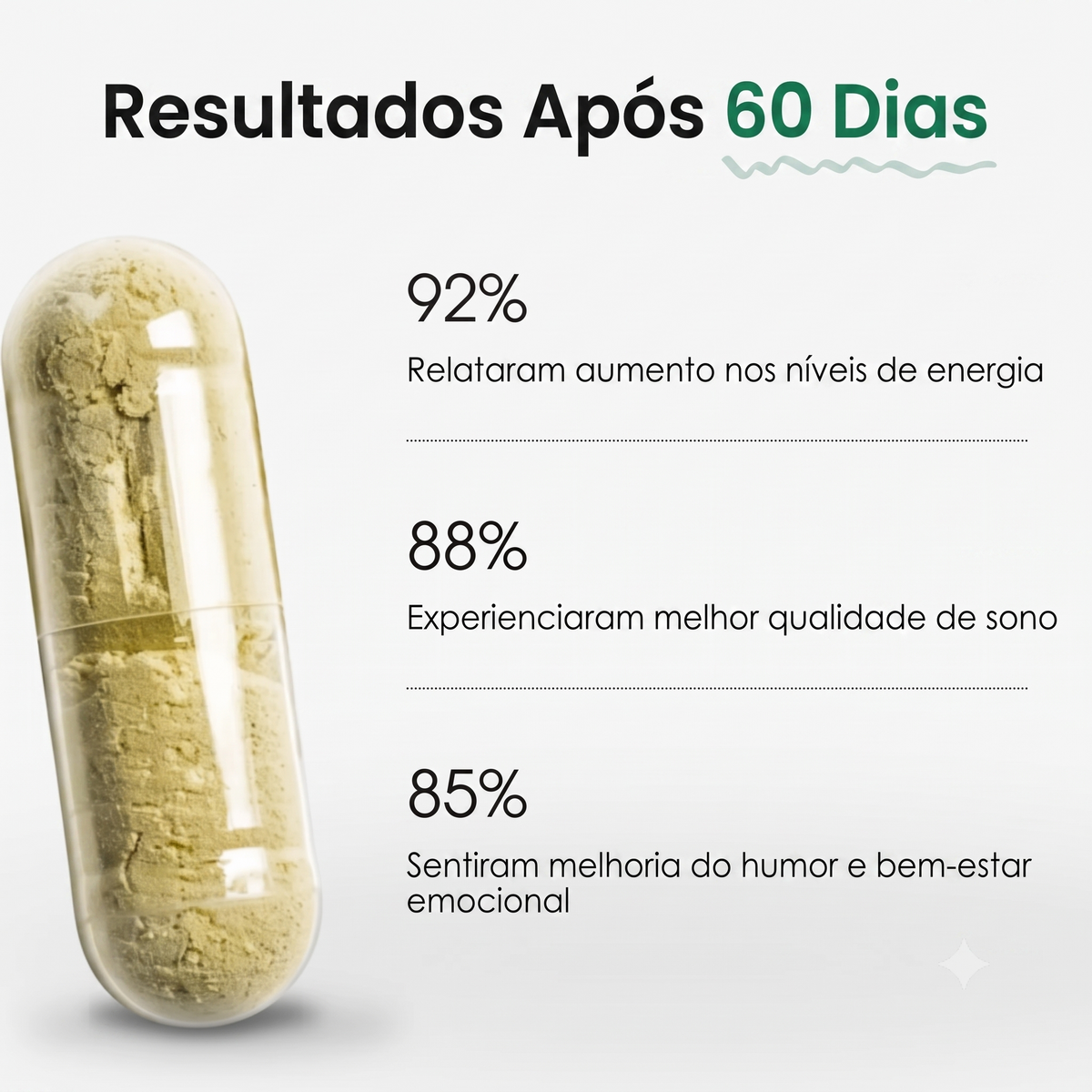 CapsLife Myo-Inositol Acalmar e Suavizar: Conjunto de Suplementos de 90 Cápsulas