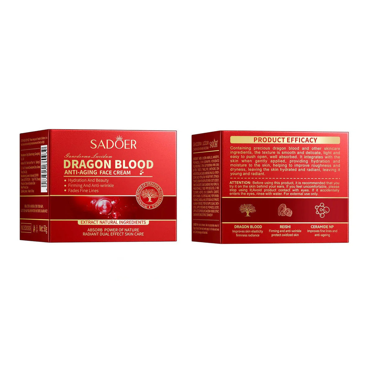 Creme Facial Antisinais  Dragon Blood- 50g